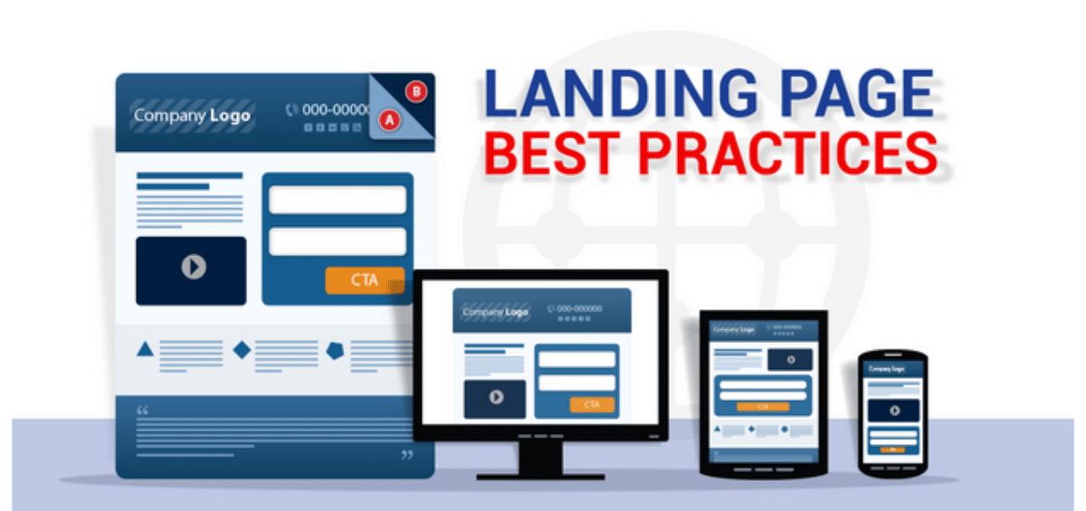 create effective landing page